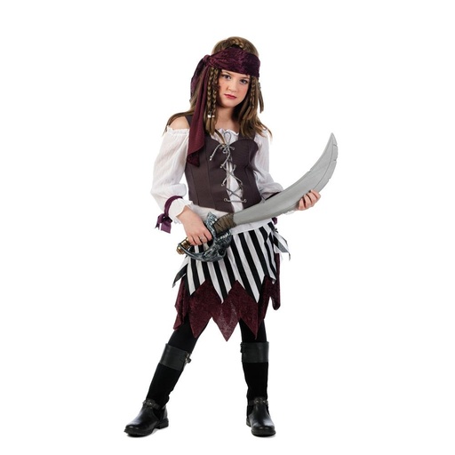 [000021342] Disfraz Infantil Pirata Talia - Talla 4 (7-9 Años)