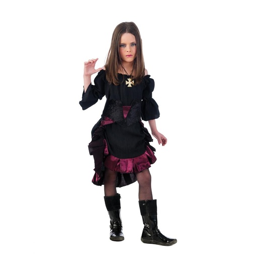 [000021349] Disfraz Infantil Vampiresa - Talla 5 (9-11 Años)