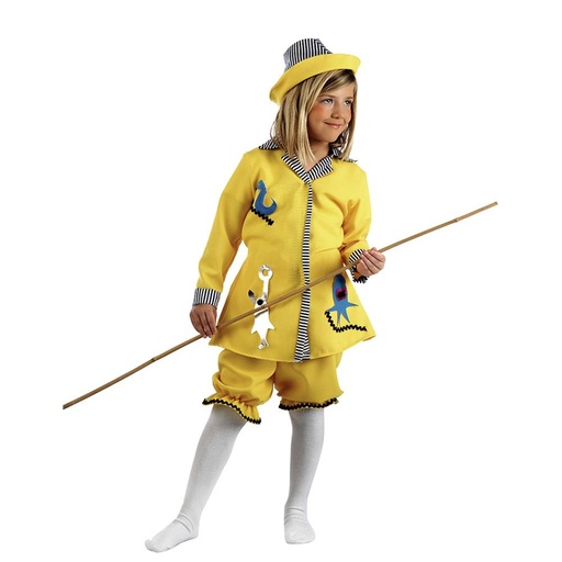 [000021356] Disfraz Infantil Pescadora - Talla 3 (5-7 Años)