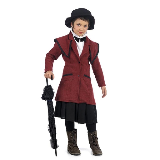 [000021357] Disfraz infantil NIÃ‘ERA INSTITUTRIZ - Talla 3 (5-7 años)