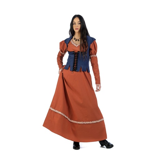 [000021437] Disfraz Adulto Medieval Edurne - Talla M