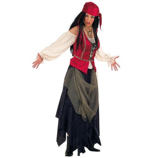 [000021607] Disfraz Adulto Pirata Corsaria Valorius (Bs) - Talla S