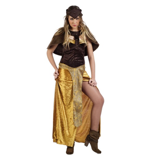 [000021631] Disfraz Adulto Guerrera Medieval Toda - Talla L