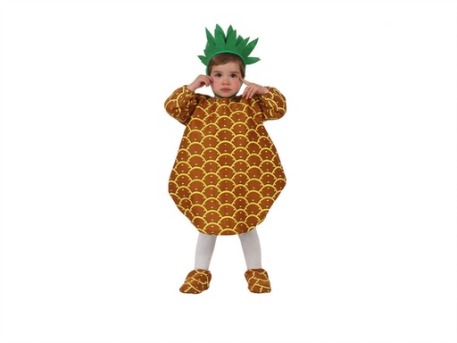 [000021696] DISFRAZ BEBE PIÑA BEBÉ TALLA 6-12 MESES