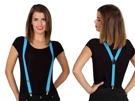 [000021709] TIRANTES FIESTA AZUL 36.5X15.5CM