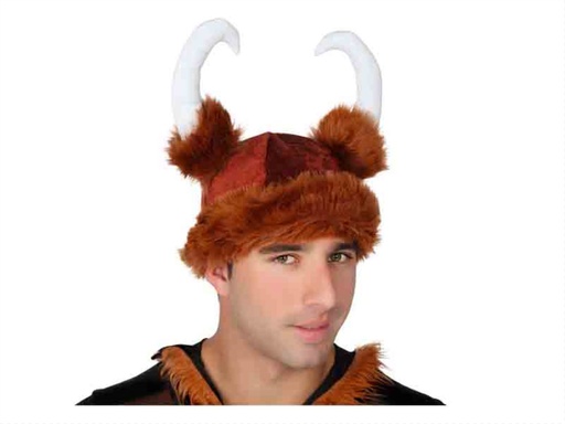 [000021713] SOMBRERO VIKINGO EN TELA