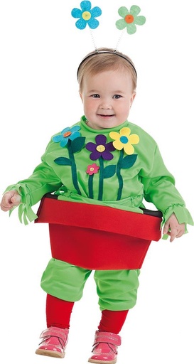 [000021779] Disfraz Bebe Maceta 0-12 Meses