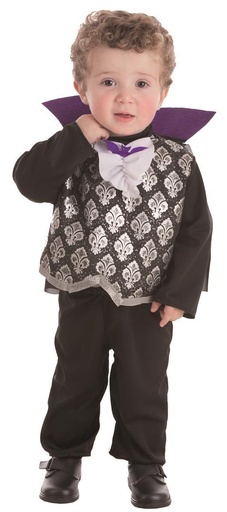 [000021831] Disfraz Bebe Vampiro Plata 0-12 Meses