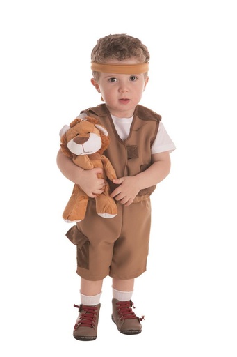 [000021833] Disfraz Bebe Explorador 0-12 Meses