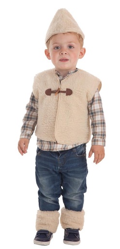 [000021858] Disfraz Bebe Pastor Chaleco (12-24 Meses)