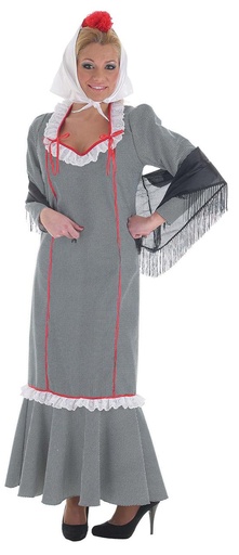 [000021889] Disfraz Adulto  Chulapa Vichy  Talla L