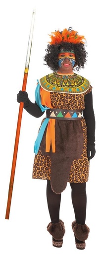 [000021947] Disfraz Adulto  Africana Talla L