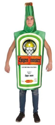 [000021948] Disfraz Adulto  Botella Jungen Master Talla L