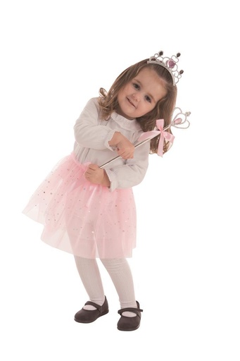 [000022029] Disfraz Infantil Princesa Hielo Rosa Set 3-6 Años