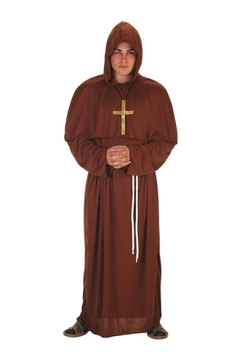 [000022041] Disfraz Adulto  Fraile Talla L