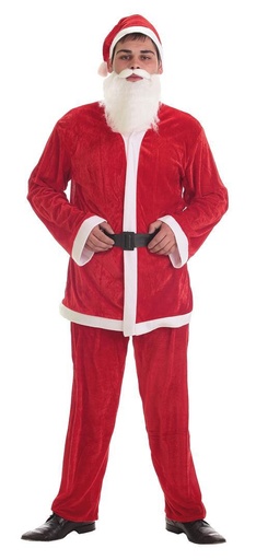 [000022046] Disfraz Adulto Papá Noel