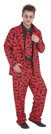 [000022099] Disfraz Adulto  Traje Vampiros Talla L