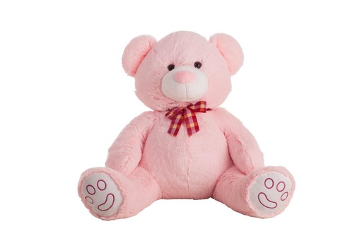 [000022141] Oso Rosa Evy  70 Cm