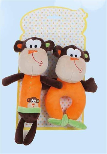 [000022347] Set 2   Pito +Sonajero  18 Cm+ 25 Cm Mono