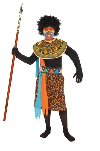 [000022824] Disfraz Infantil Africano T-1 3-5 Años
