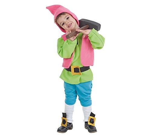 [000023010] Disfraz Infantil Enanito Verde T-0 2-3 Años