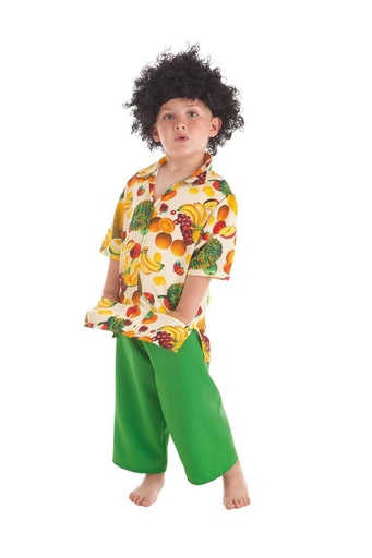 [000023124] Disfraz Infantil Cubano Frutas T-1 3-5 Años