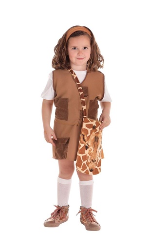 [000023189] Disfraz Infantil Exploradora T-1 3-5 Años