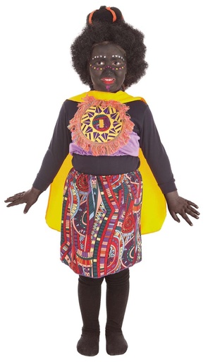 [000023199] Disfraz Infantil Africana Selva T-0 2-3 Años