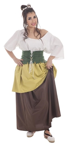 [000023616] Disfraz Adulto  Tendera T-M Talla M