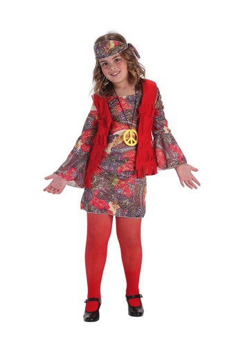 [000023866] Disfraz Infantil Party Ye-Ye T-M (7 A 9 Años)