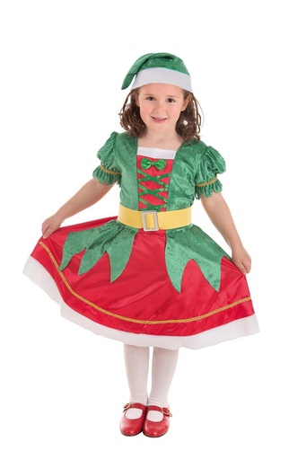 [000023945] Disfraz Infantil Ayudante Papá Noel T-M