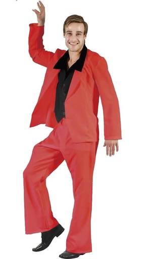 [000023955] Disfraz Adulto  Traje Chaqueta Naranja Intenso T-Xl Talla Xl