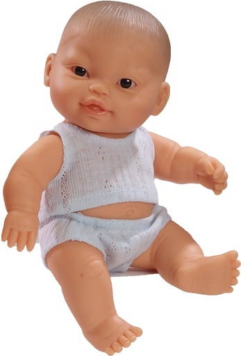 [000024113] Muñeca Peque Asiático Pijama Rosa Bolsa 21 Cm - Modelos surtidos