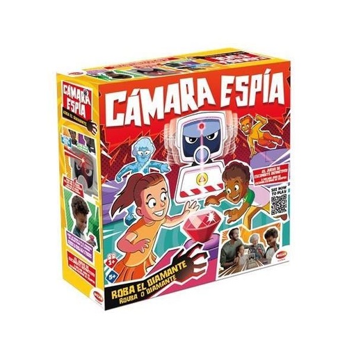 [000024261] Juego Camara Espia. Esconde El Diamante Sin Que La Camara Espia Te Detecte.