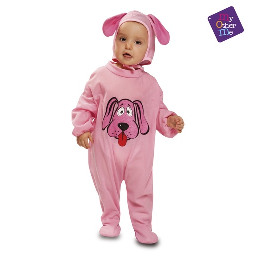 [000024620] Bebe Perrita Rosa 7-12 Meses Niña