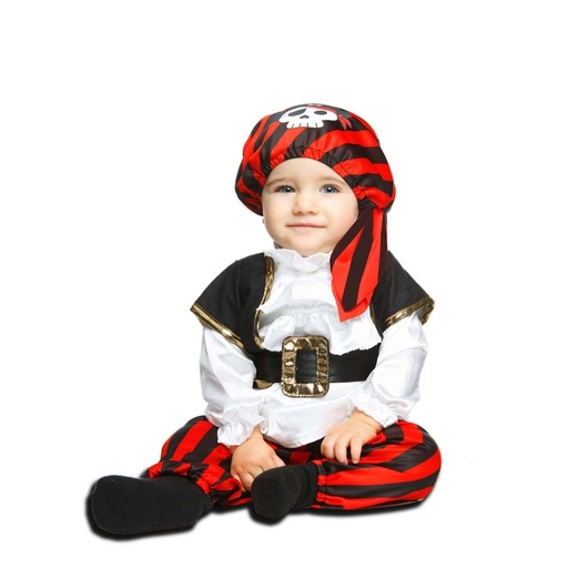 [000024810] Disfraz  Pequeño Pirata Talla 12-24 M