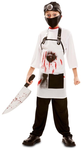 [000024919] Disfraz  Doctor Killer Talla 7-9 Y