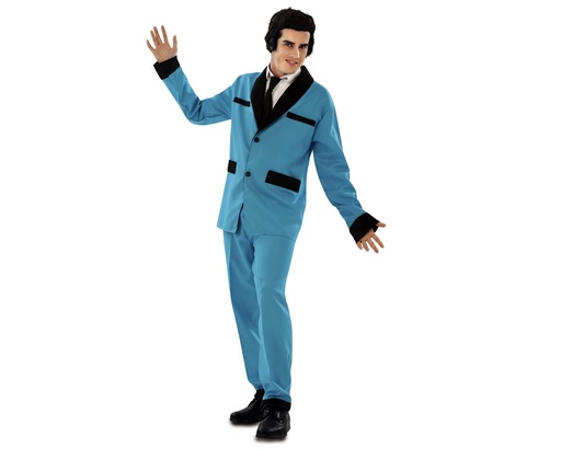 [000024977] Rockabilly Azul S Hombre