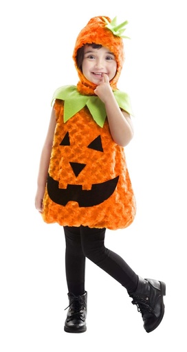 [000025041] Disfraz  Calabaza Peluche Talla 3-4 Y