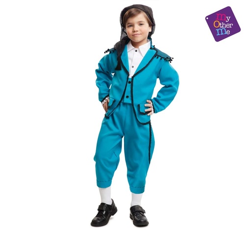 [000025096] Disfraz Goyesco 7-9 Años (Chaqueta , Pantalón Y Redecilla)