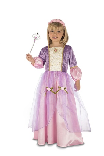 [000025392] Disfraz  Princesa Morada Talla 3-4 Y