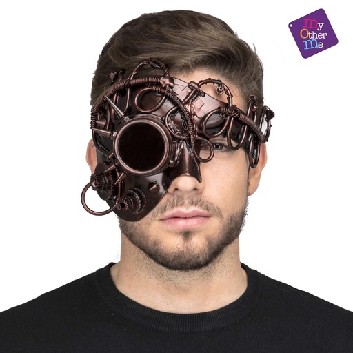 [000025678] Steampunk Mask  One Size