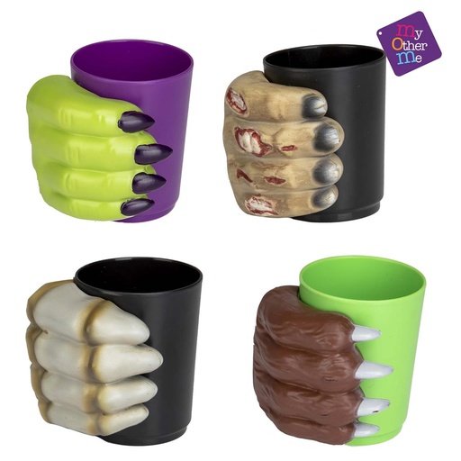 [000025934] Vaso Espeluznante Verde