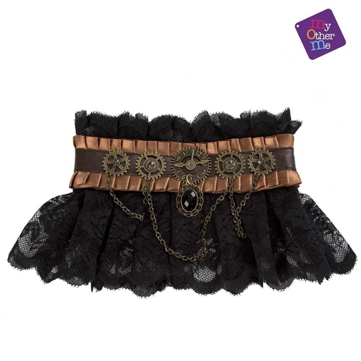 [000026023] Collar Steampunk  One Size