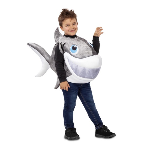 [000026077] Disfraz  Tiburón Talla 12-24 M