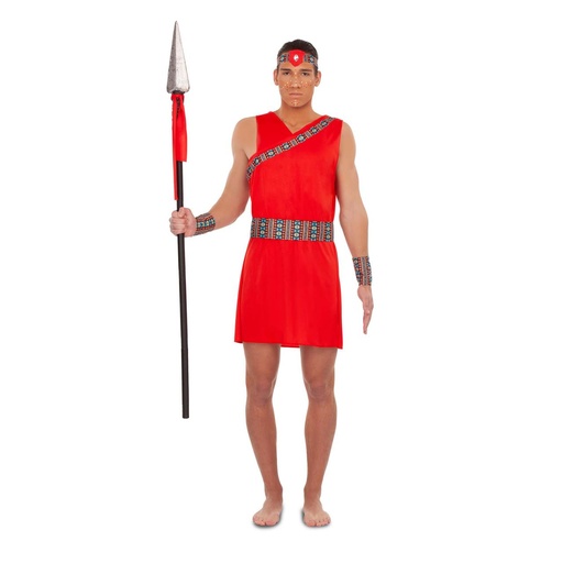 [000026288] Disfraz  Masai Hombre Talla M-L