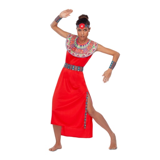 [000026289] Disfraz  Masai Mujer Talla M-L