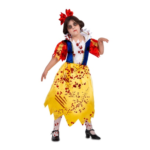 [000026353] Disfraz Blancanieves Sangrienta 10-12 Años (Mono Con Capucha)