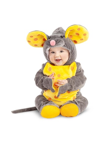 [000026833] Disfraz  Ratón Talla 12-24 M