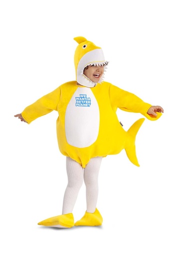 [000026876] Disfraz  Bebé Tiburón Amarillo Talla 12-24 M
